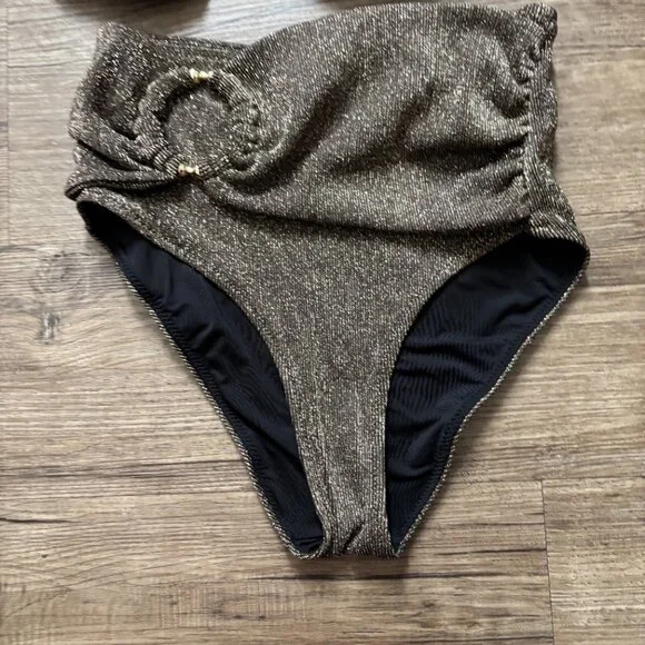 Alexandra Miro - Dorit Bikini Set (Dark Brown Metallic) - Picture 4 of 4